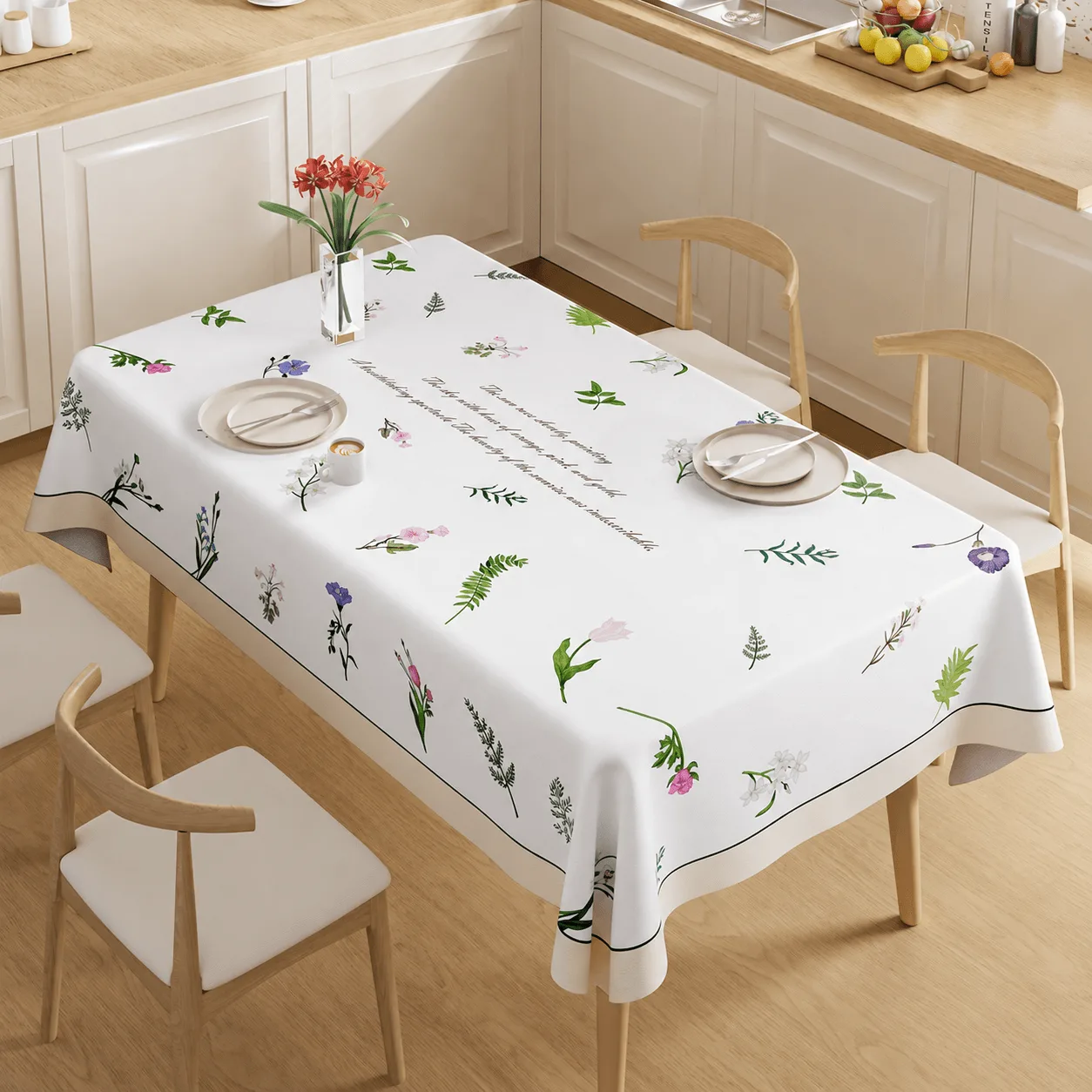 Oak breakfast nook
