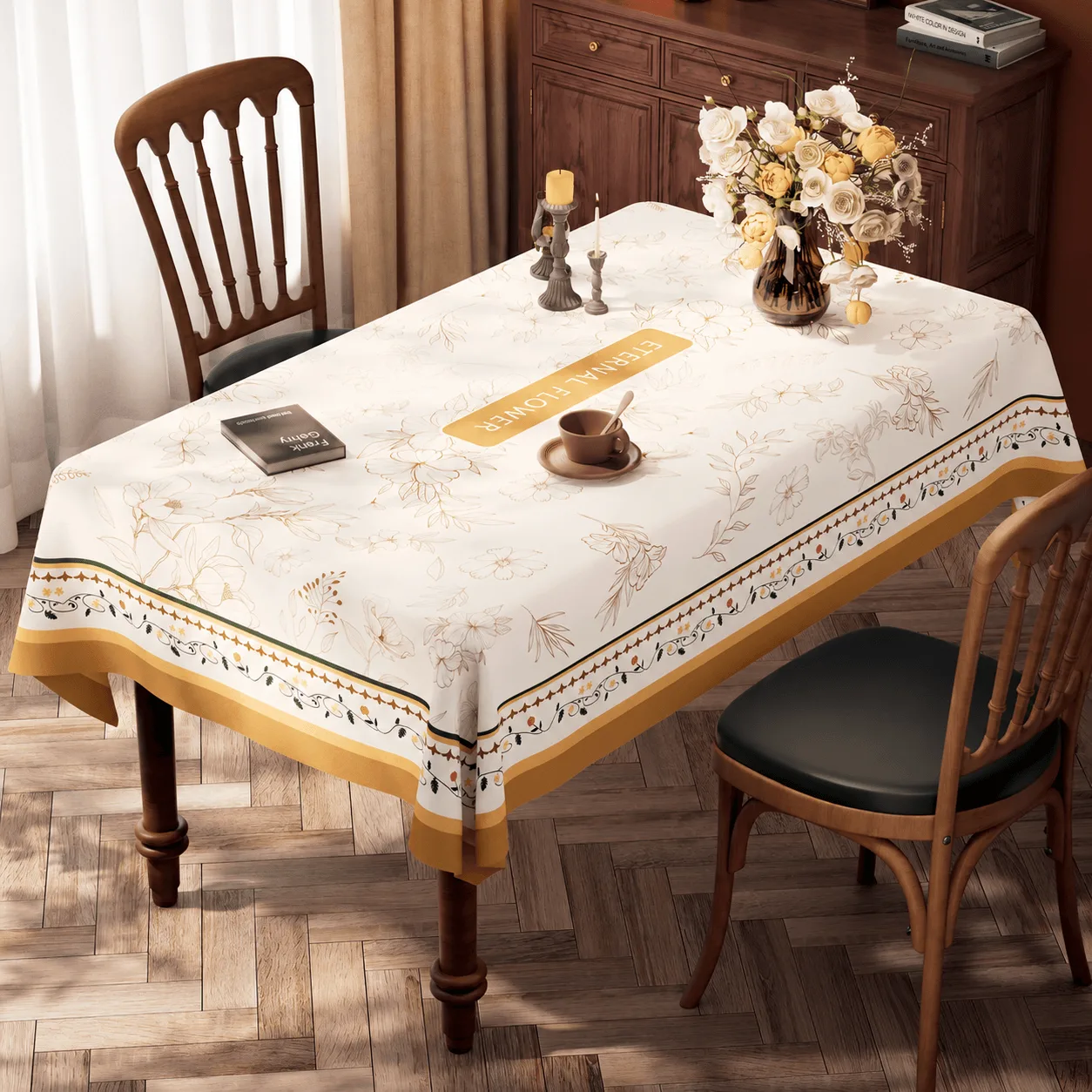 Golden dining